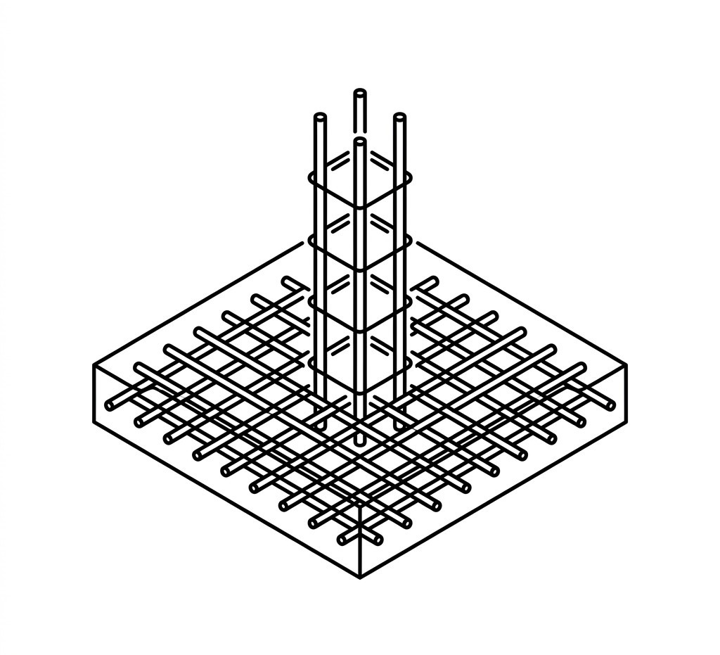 Tela da calculadora de armação de sapatas do CalcproX
